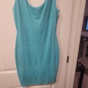 Xhilaration Turquoise Mini Dress